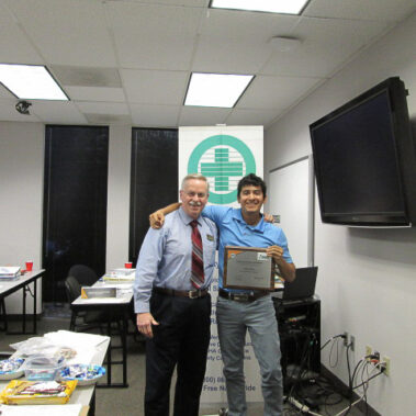 Brayan Oliva - Advanced Safety Certificate Graduate - February 8, 2018