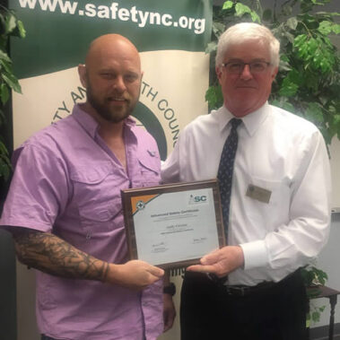 Andy Greene - Advanced Safety Certificate Graduate - June 7, 2018