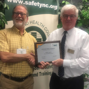 Brian Capron - Advanced Safety Certificate Graduate - June 7, 2018