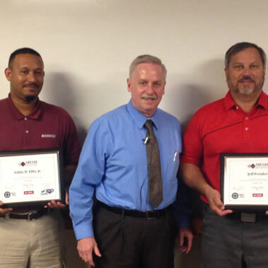 Eddie D. Ellis, Jr. - General Industry MESH Graduate - August 24, 2018 and Jeff Freuler - C-MESH Graduate - Septembe 24, 2018