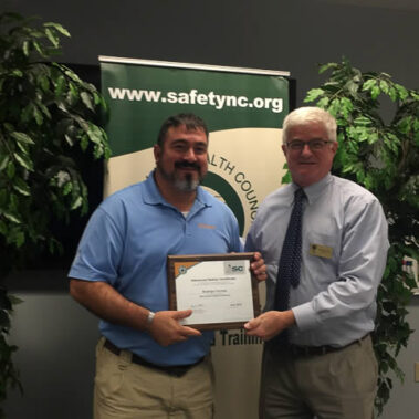 Rodrigo Llerena - Advanced Safety Certificate Graduate - June 21, 2018