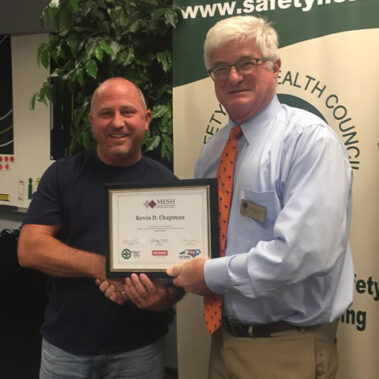 Kevin Chapman - General Industry MESH Graduate - July 19, 2018 - SMT CLass