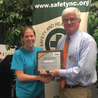 Cara Maxwell - Advanced Safety Certificate Graduate - July 19, 2018 - SMT Class