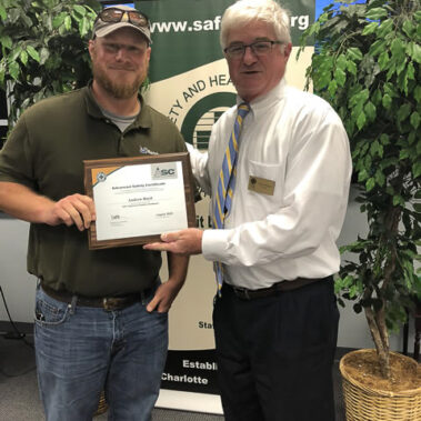 Andrew Boyd - Advanced Safety Certificate Graduate - August 16, 2018 - STM Class