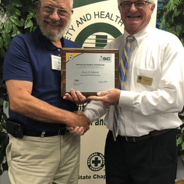 Barry Johnson - Advanced Safety Certificate Graduate - August 16, 2018 - STM Class