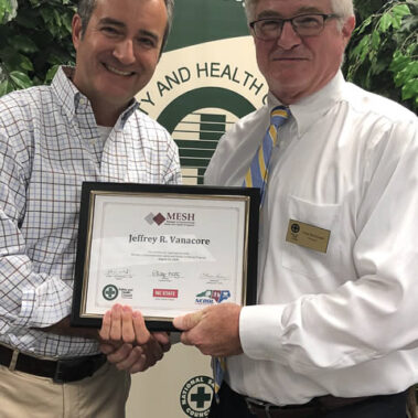 Jeffrey Vanacore - General Industry MESH Graduate - August 16, 2018