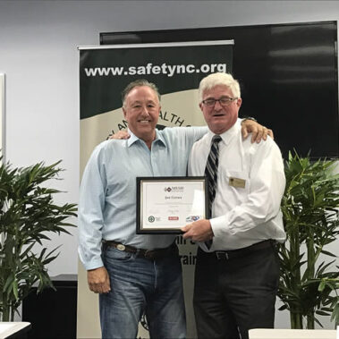 Joe Crews - Industrial Hygiene MESH Graduate - November 1, 2018 in Raleigh