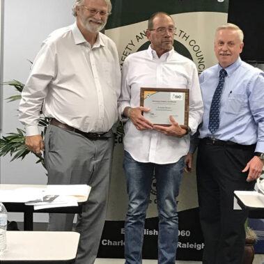 Freeman Barnes - Advanced Safety Certificate Graduate - November 8, 2018 in Raleigh