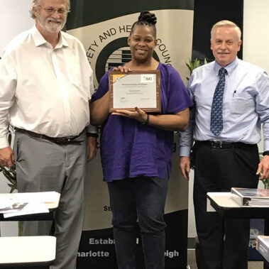 Rachel Battle - Advanced Safety Certificate Graduate - November 8, 2018 in Raleigh