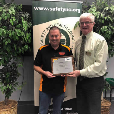Chris Kindley - Advanced Safety Certificate Graduate - December 6, 2018 in Charlotte