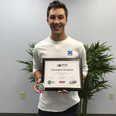 Christopher Strickland - Construction MESH Graduate