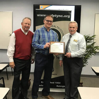 John Sutton - Advanced Safety Certificate Graduate - February 5, 2020 in Raleigh