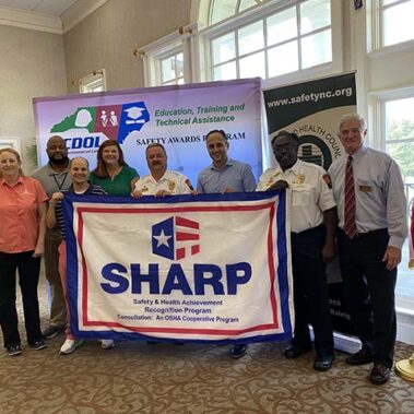 Mt Airy Safety Awards Banquet SHARP Award Presented