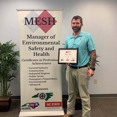 General Industry MESH Graduate, Joshua Price