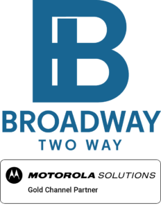 Broadway Logo Blue Moto Gold Channel Partner